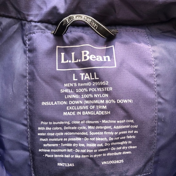 LL Bean Puffer Vest - Picture 3 of 4